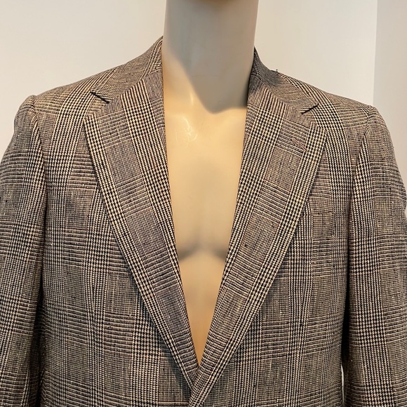 Nordstrom Men’s Blazer Sport Coat Jacket Multi color Plaid Size 38R - Picture 3 of 13